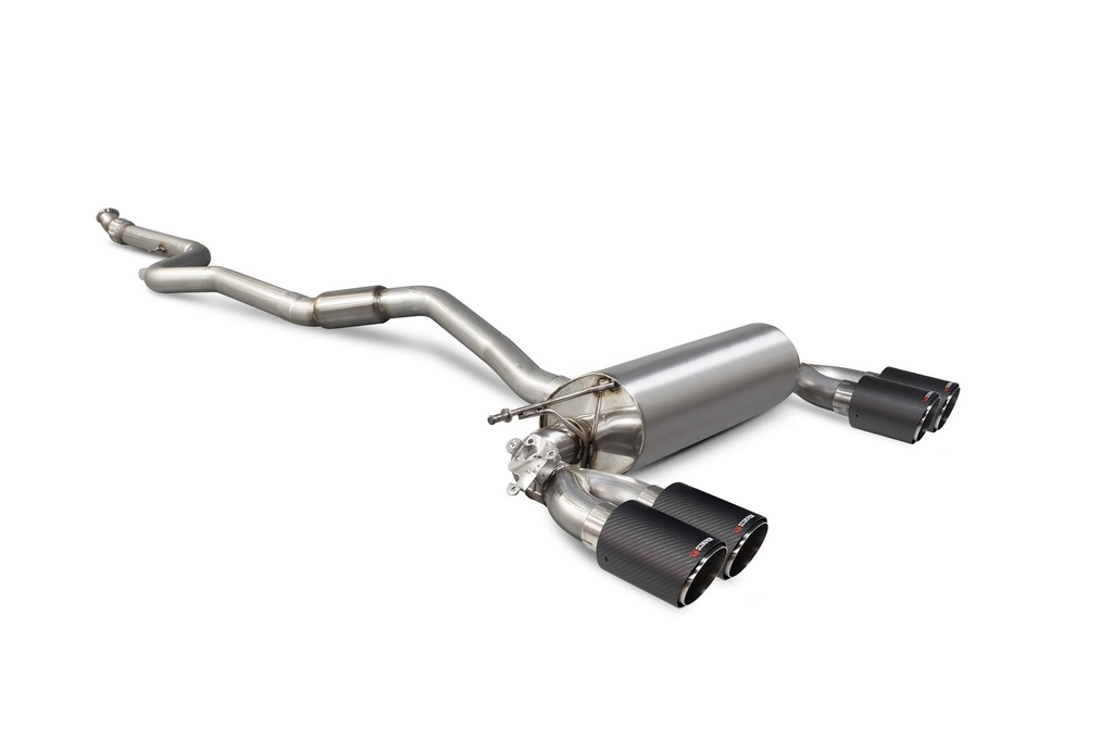 Scorpion Exhaust BMW M2 F87 Non GPF Model Only Cat-back system with electronic valve Ascari