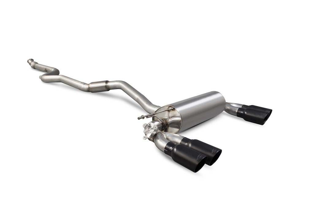 Scorpion Exhaust BMW M2 F87 Non GPF Model Only Cat-back system with electronic valve Daytona