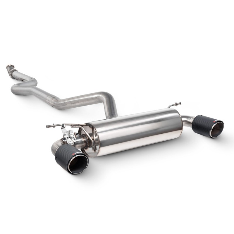 [SBMS107CF] Scorpion Exhaust BMW M235i F22 Non-resonated cat-back system with valve Ascari
