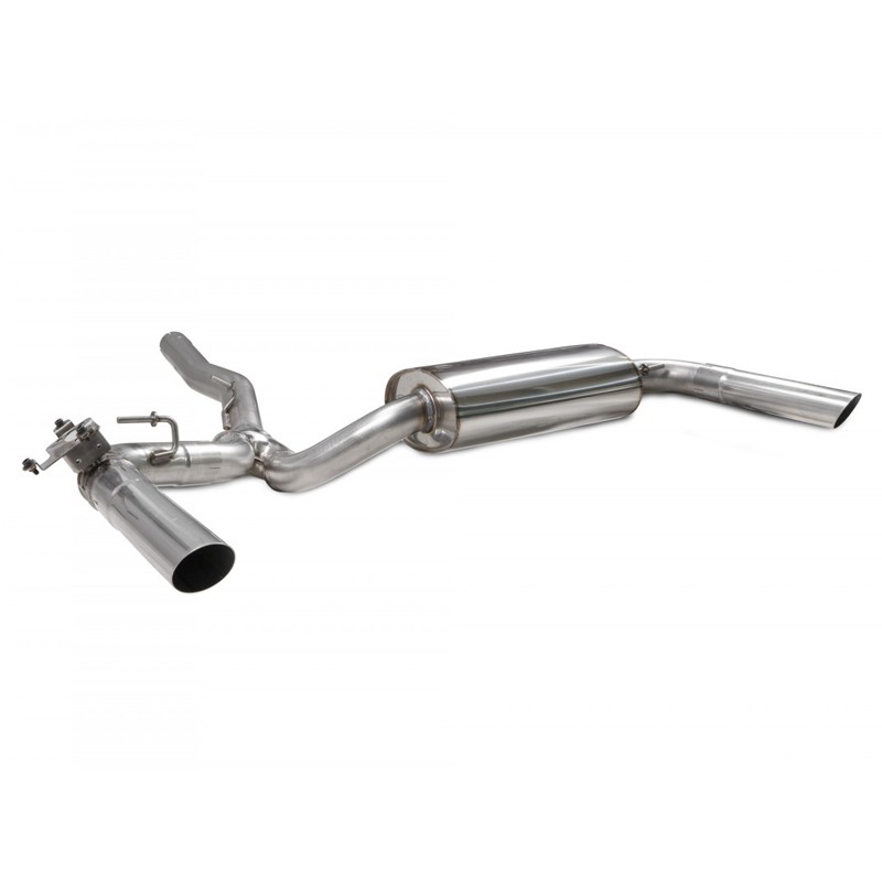 Scorpion Exhaust BMW M235i Gran Coupe xDrive F44 GPF-Back system with electronic valve OE Fitment