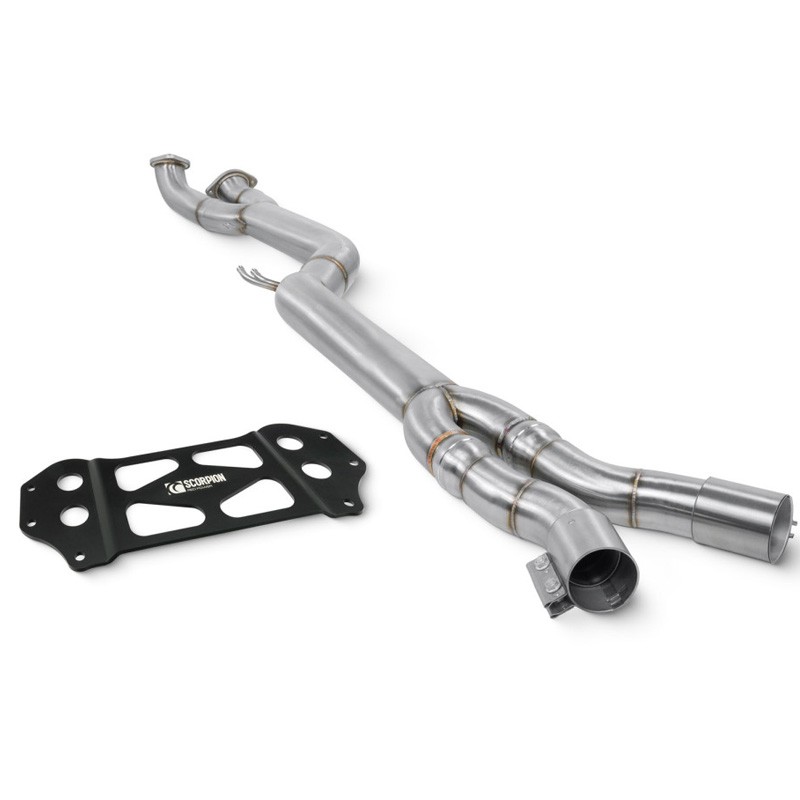 Scorpion Exhaust BMW M3 G80/G81 / M4 G82 including Competition & xDrive Single Mid Pipe (Removes GPF)