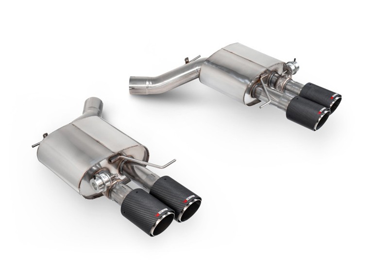 Scorpion Exhaust BMW M5 F10 Rear silencers only Ascari