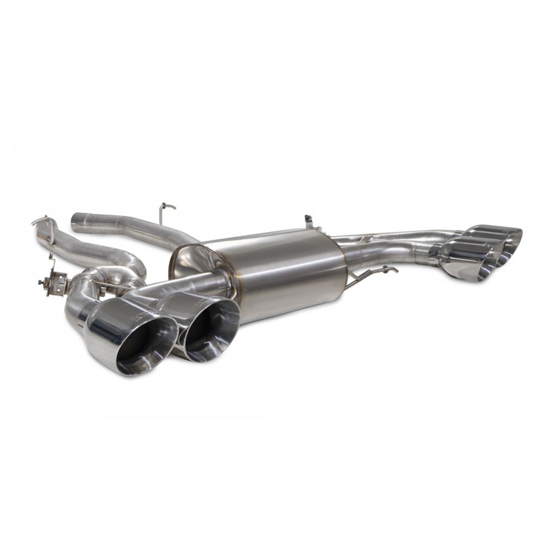 Scorpion Exhaust BMW X3 M / X3 M including Competition Half System with valves Daytona