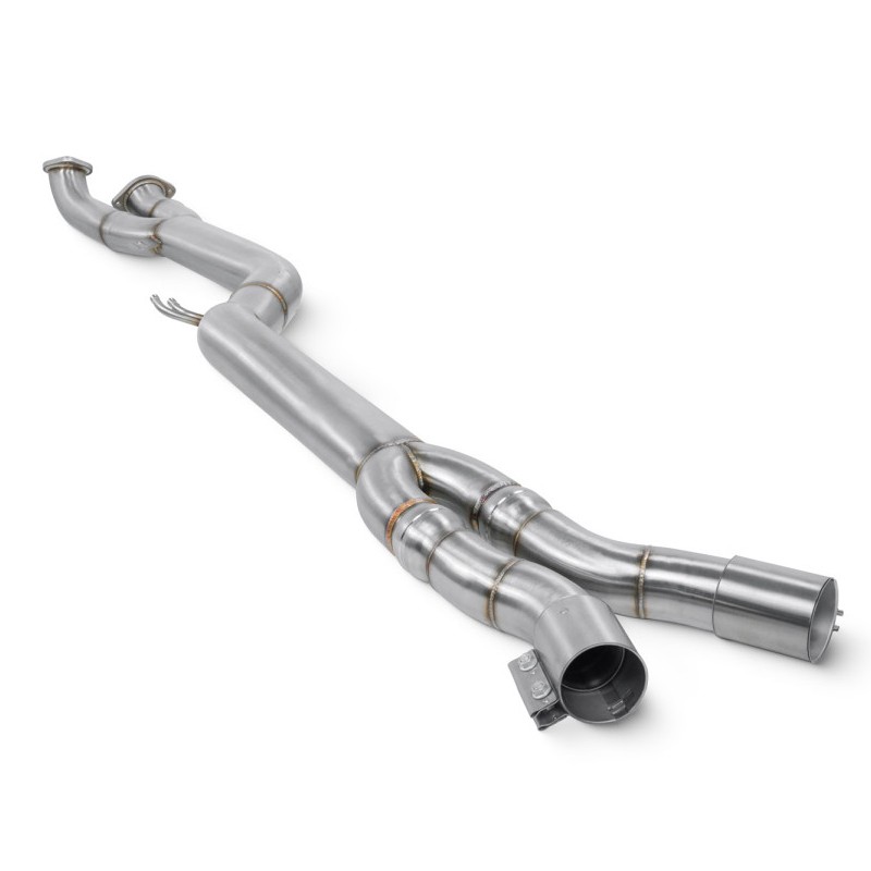 Scorpion Exhaust BMW X3 M LCI Including Competition / X4 M, X4 M Competition 3.0 LCi models Single Mid Pipe (Removes GPF)