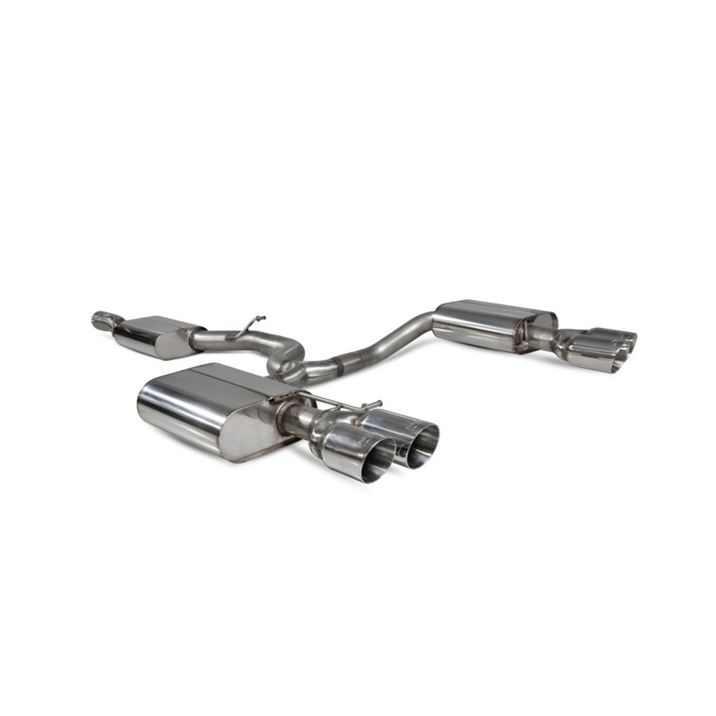 Scorpion Exhaust CUPRA Leon ST VZ 4Drive Resonated gpf-back system Daytona (quad)