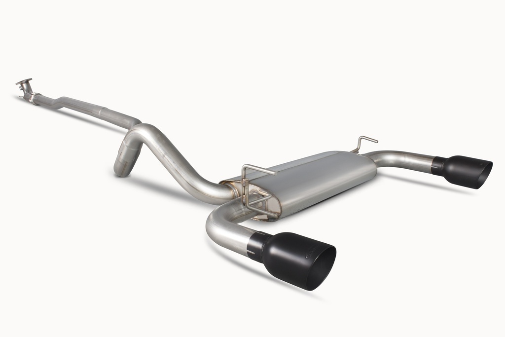Scorpion Exhaust Fiat 500/595 Abarth 1.4 (IHI Turbo) / 595/695 Abarth 1.4 (Garrett Turbo) Non-resonated cat-back system  Daytona