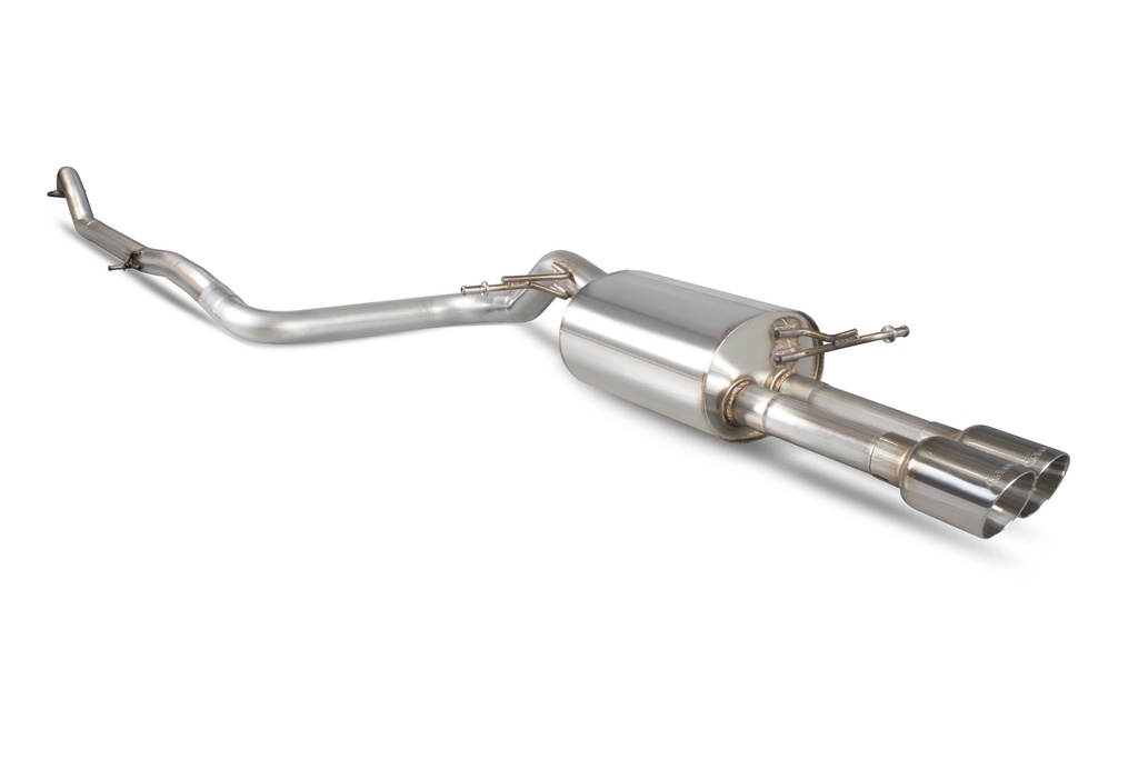 Scorpion Exhaust Ford Fiesta Ecoboost 1.0T 100,125 & 140 PS Non-resonated cat-back system  Daytona