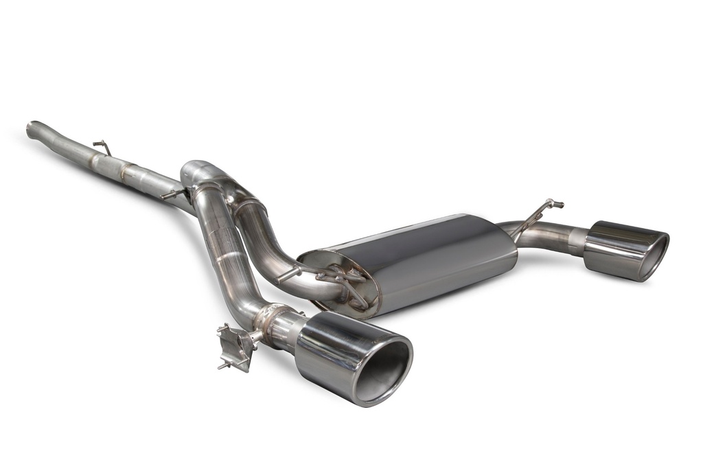 [SFD084] Scorpion Exhaust Ford Focus MK3 RS Non GPF Model Only Cat-back system with electronic valve Indy