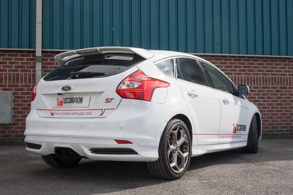 [SFDS071C] Scorpion Exhaust Ford Focus MK3 ST 250 Hatch Non GPF Model Only Non-resonated cat-back system  Daytona