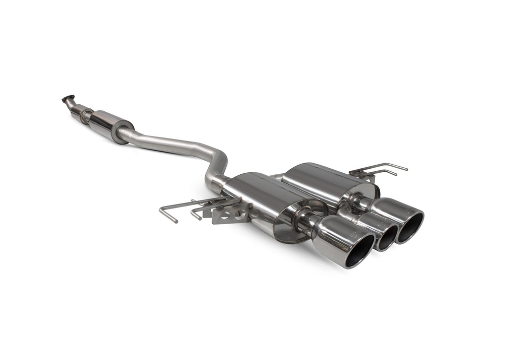 Scorpion Exhaust Honda Civic Type R FK8 L/H Drive Non GPF Model Only Resonated flex-back system Indy