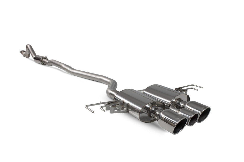 [SHDS015] Scorpion Exhaust Honda Civic Type R FK8 R/H Drive Part-resonated cat-back system Indy