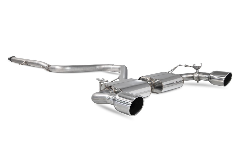 Scorpion Exhaust Hyundai i30N Performance Non GPF Model Only Non-resonated cat-back with electronic valve Indy