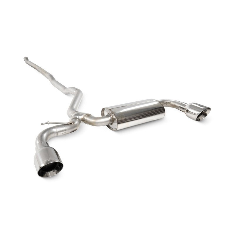 Scorpion Exhaust Mini Clubman F54 Cooper S 15-18 Non GPF Models Non Resonated Cat-Back System Daytona