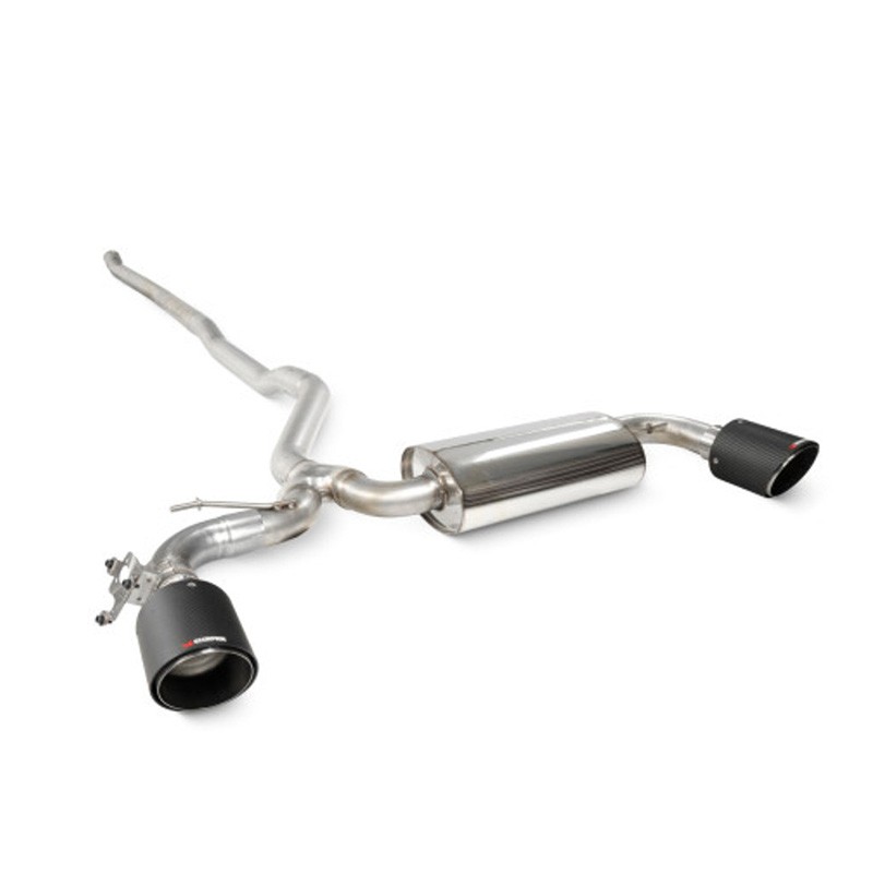 Scorpion Exhaust Mini Clubman F54 Cooper S 15-18 Non GPF Models TunR Non Resonated Cat-Back System Ascari