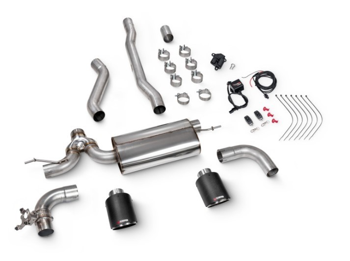 Scorpion Exhaust Mini Clubman F54 Cooper S 19-On Excludes JCW and ALL4 models TunR GPF-Back System Ascari