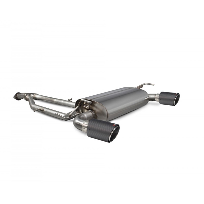 [SNS012CF] Scorpion Exhaust Nissan 370Z  Non GPF Model Only Half system (Y-piece back) Ascari