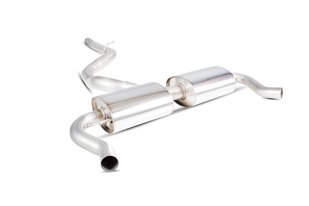 Scorpion Exhaust Renault Clio MK4 RS 200 EDC Non-resonated cat-back system  OE Fitment