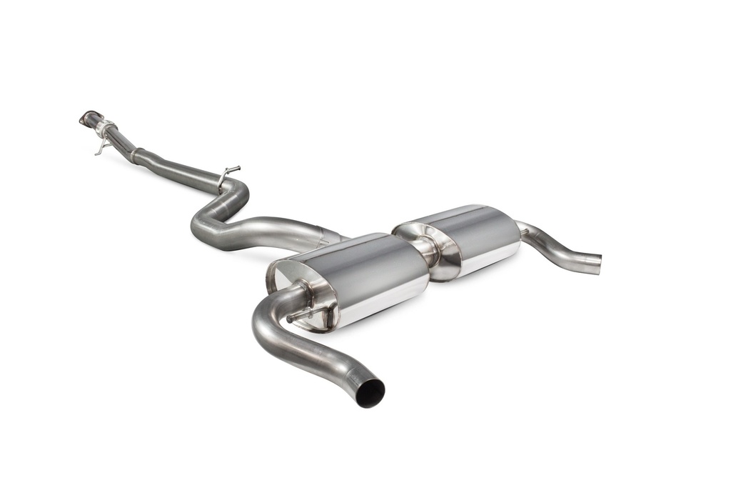 [SRNS028] Scorpion Exhaust Renault Clio MK4 RS 200 EDC / 220 Trophy Non-resonated cat-back system  OE Fitment