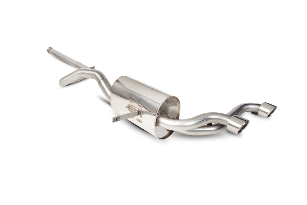 Scorpion Exhaust Renault Megane RS225  Non-resonated Half system  Monaco (twin)