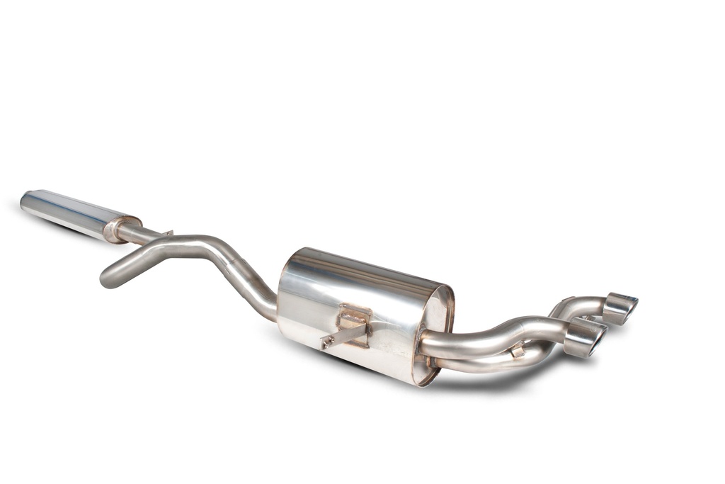 Scorpion Exhaust Renault Megane RS225  Resonated half system  Monaco (twin)