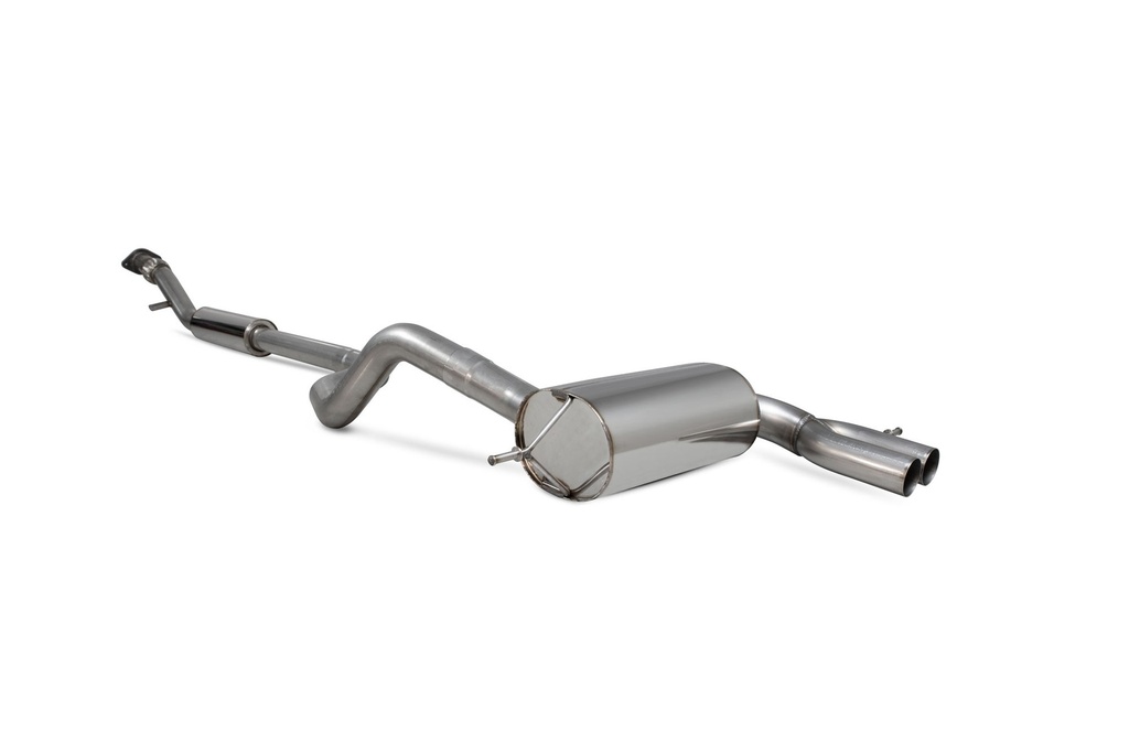 [SRN032] Scorpion Exhaust Renault Megane RS280 GPF/ RS300 Trophy  Resonated Cat/GPF-back system OE Fitment
