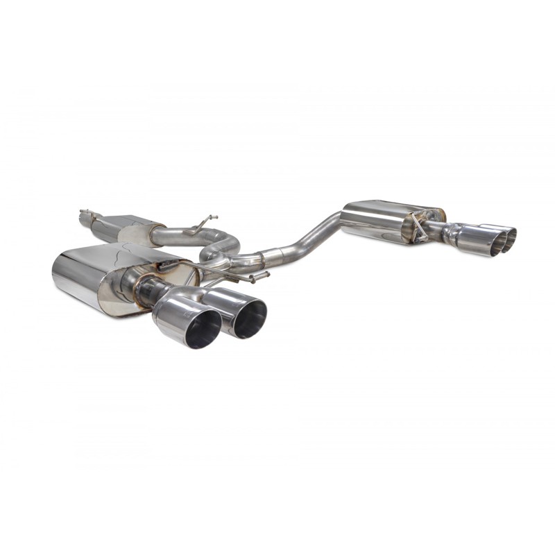 Scorpion Exhaust Seat Leon Cupra ST 300 4Drive Resonated gpf-back system Daytona (quad)