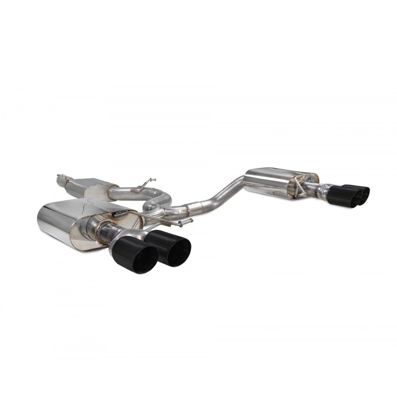 Scorpion Exhaust Seat Leon Cupra ST 300 4Drive Resonated gpf-back system Daytona (quad)