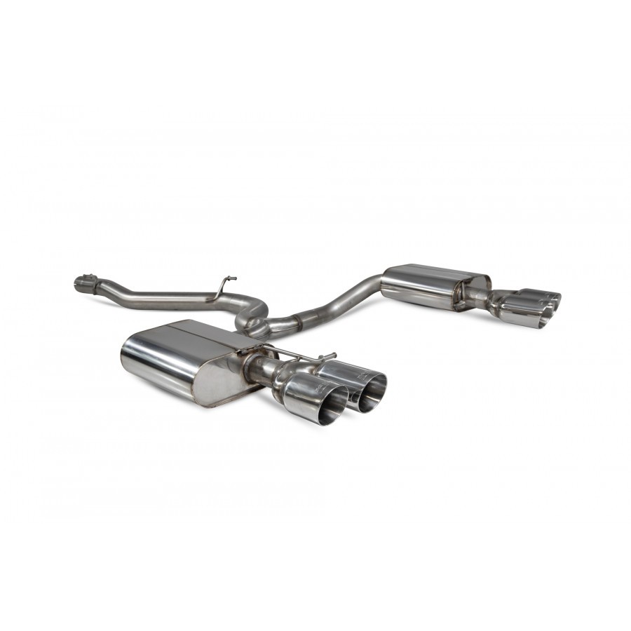 Scorpion Exhaust Seat Leon Cupra ST 300 Carbon Edition Non-resonated cat-back system Daytona (quad)