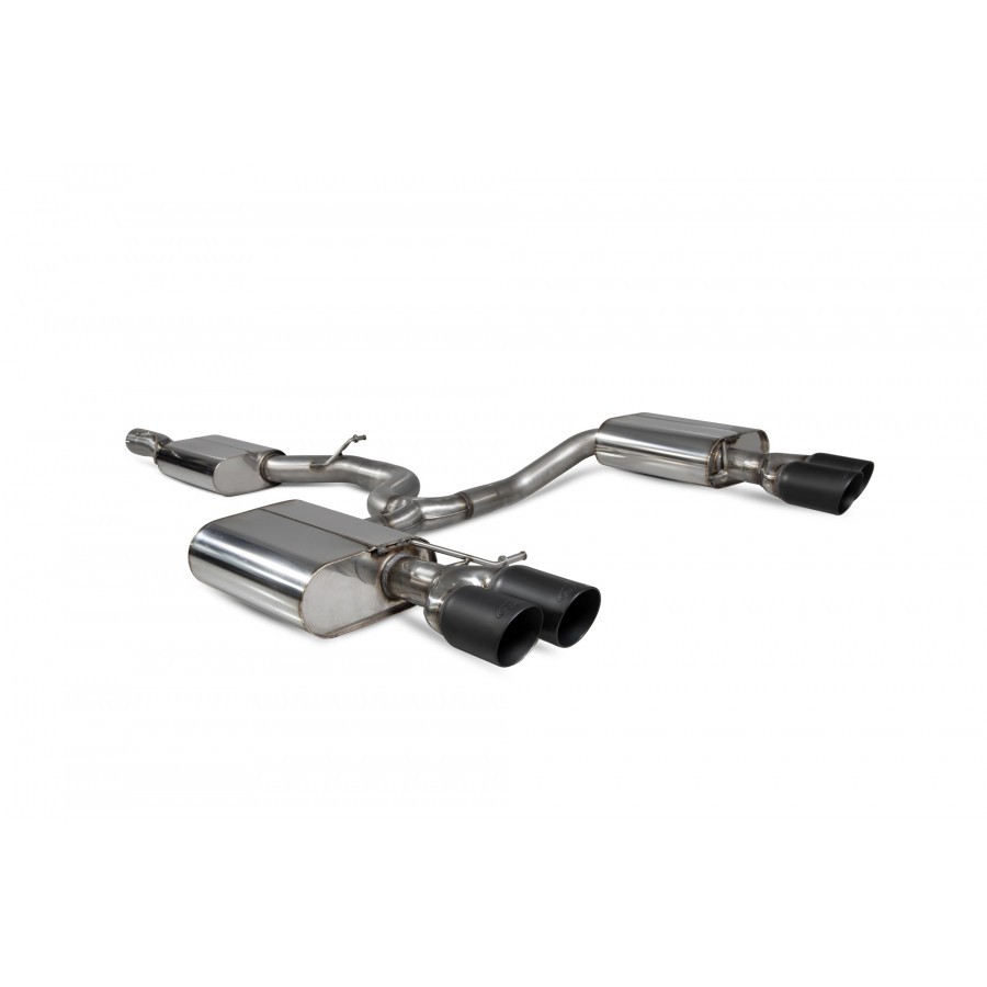 Scorpion Exhaust Seat Leon Cupra ST 300 Carbon Edition Resonated cat-back system Daytona (quad)