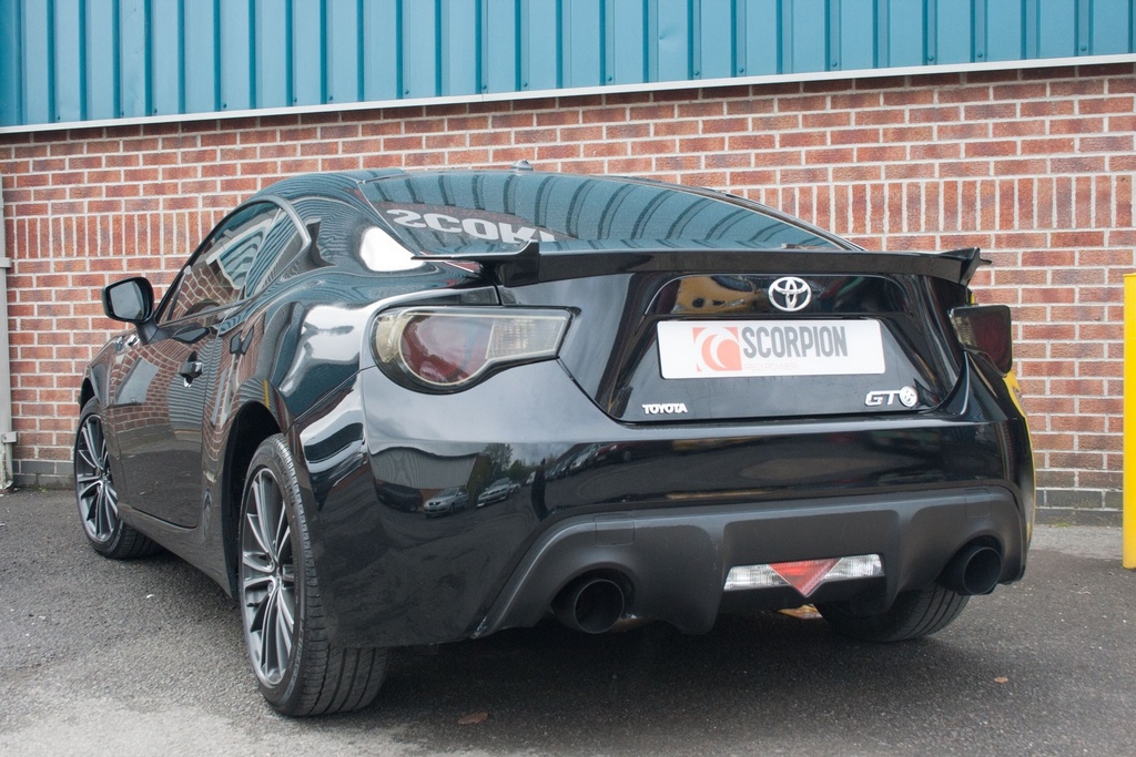 Scorpion Exhaust Subaru GT86/GR86/Scion FR-S/BRZ Non-resonated cat-back system  Daytona