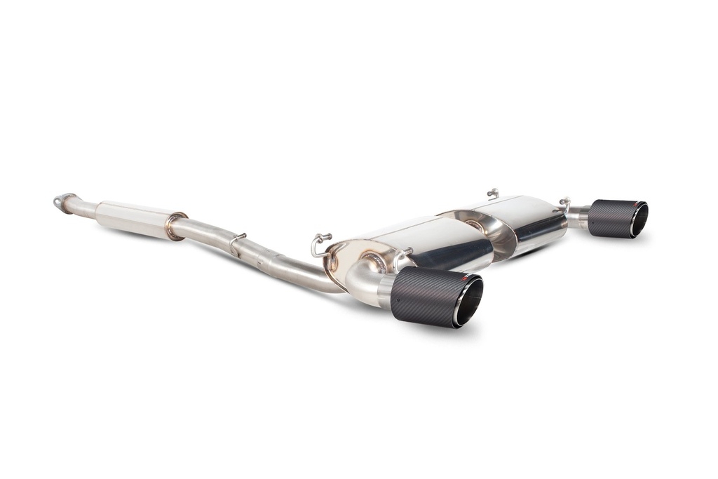 Scorpion Exhaust Subaru GT86/GR86/Scion FR-S/BRZ Resonated secondary cat-back system Ascari