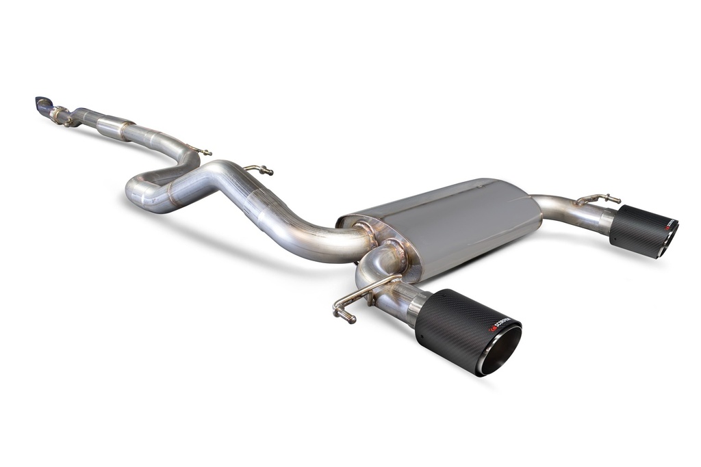 Scorpion Exhaust Vauxhall Corsa 'E' VXR Resonated cat-back system Ascari