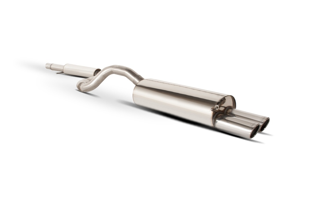 Scorpion Exhaust Volkswagen Golf Mk4 All excluding 2.3 V5 & 4WD models  Resonated cat-back system  Monaco (twin)