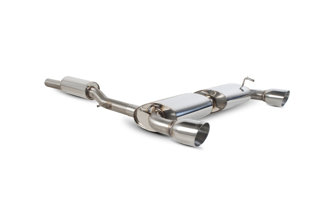 Scorpion Exhaust Volkswagen Golf Mk4 R32 Resonated cat-back system  Daytona (twin)