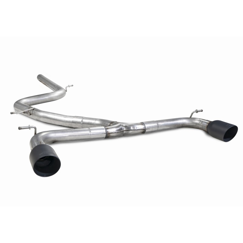 [SVWS068C] Scorpion Exhaust Volkswagen Golf MK7 GTD 185PS Cat-back gti style system Daytona (twin)
