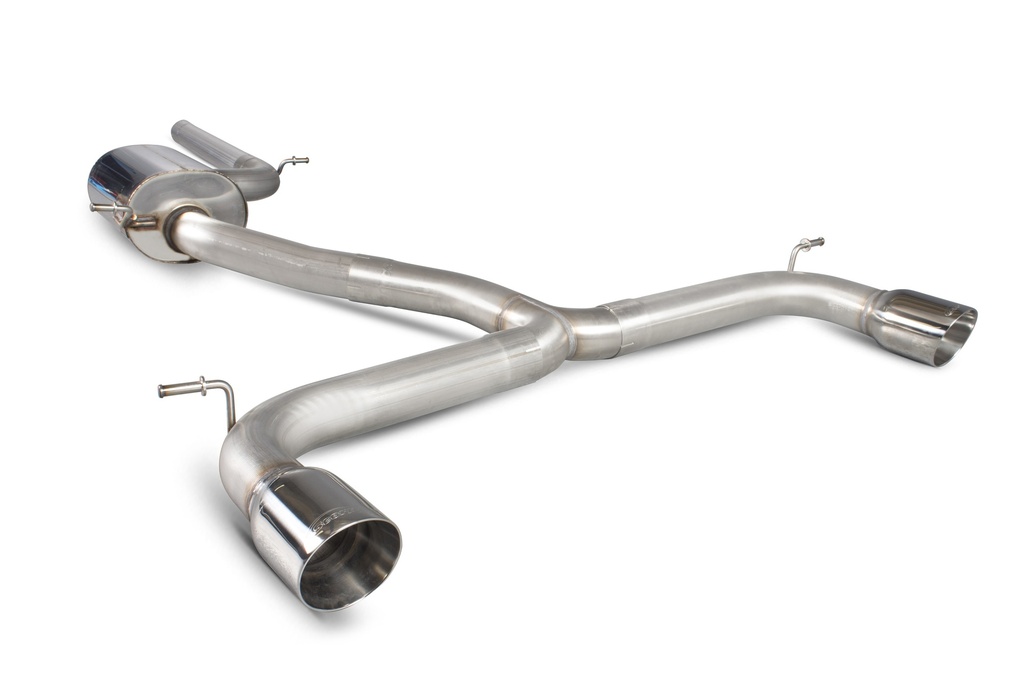 Scorpion Exhaust Volkswagen Golf MK7 Gti  Non-resonated cat-back system  Daytona
