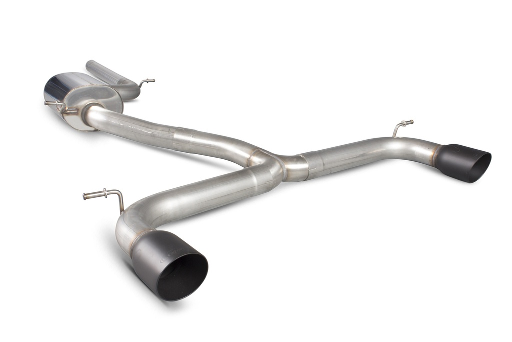 Scorpion Exhaust Volkswagen Golf MK7 Gti  Non-resonated cat-back system  Daytona