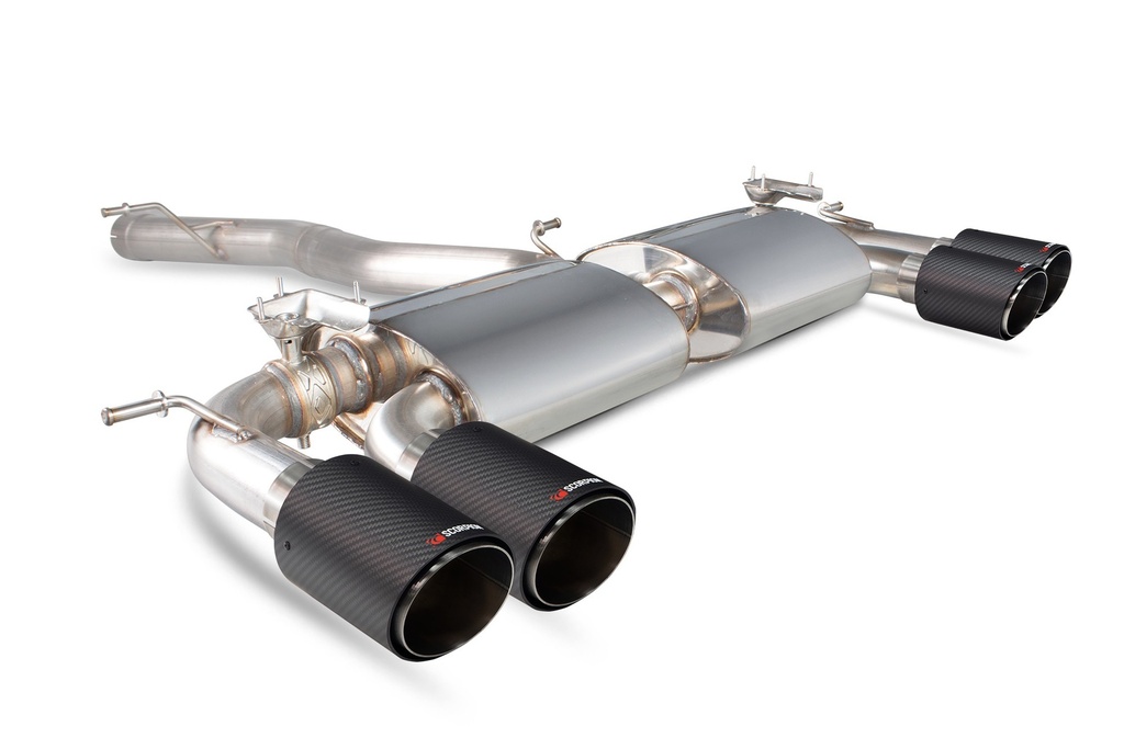 Scorpion Exhaust Volkswagen Golf MK7 R Non-res cat-back system with electronic valves Ascari
