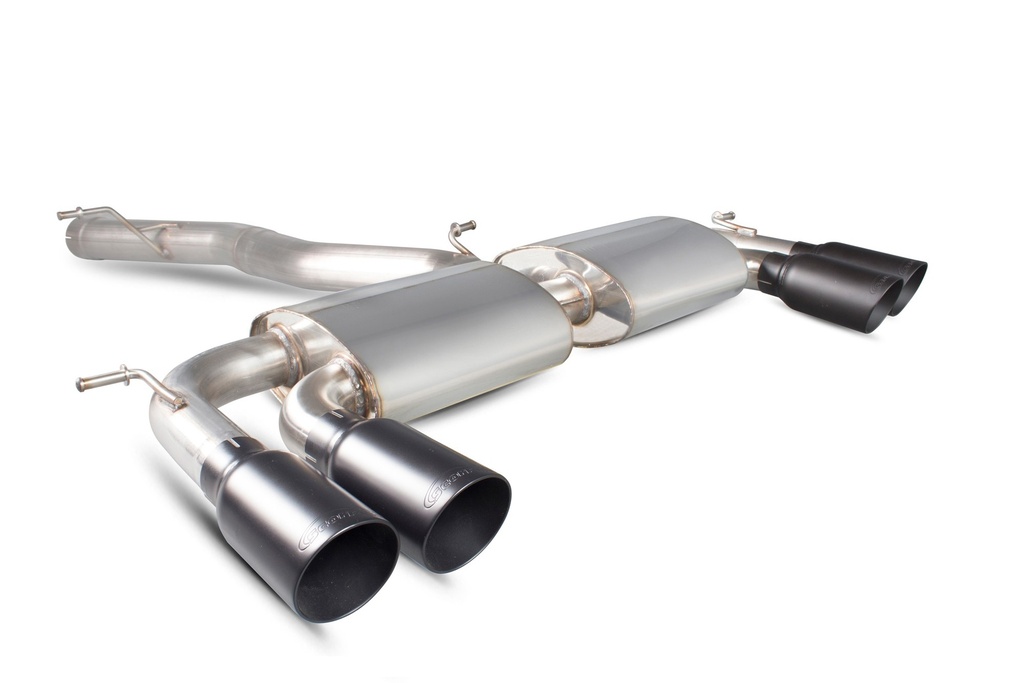 Scorpion Exhaust Volkswagen Golf MK7 R Non-resonated cat-back system with no valves Daytona