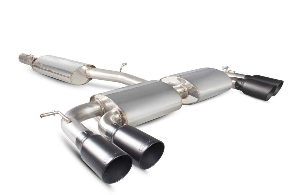 Scorpion Exhaust Volkswagen Golf MK7 R Resonated cat-back system with no valves Daytona