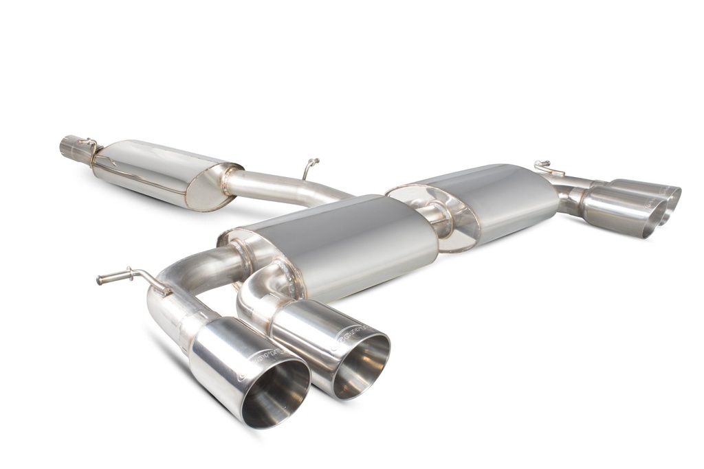 [SVW044D] Scorpion Exhaust Volkswagen Golf MK7 R  Resonated cat-back system with no valves Daytona