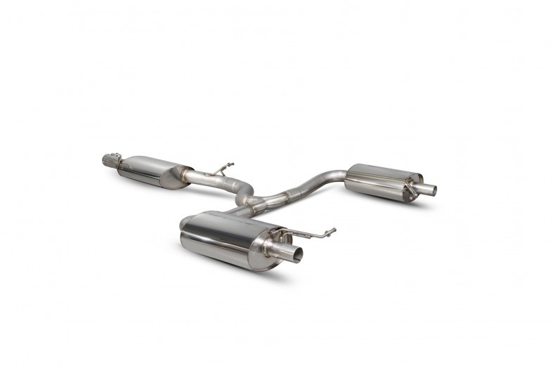 [SVW053] Scorpion Exhaust Volkswagen Golf MK7 R Estate Resonated cat-back system OE Fitment