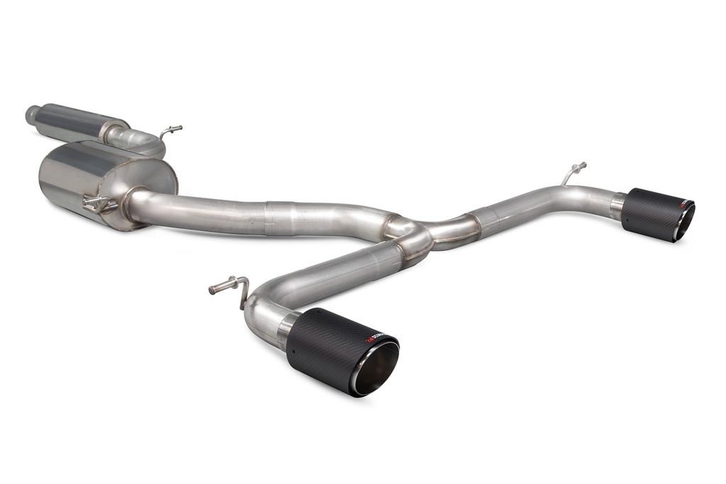 Scorpion Exhaust Volkswagen Golf MK7.5 GTi Non GPF Model Only Resonated cat-back system Ascari