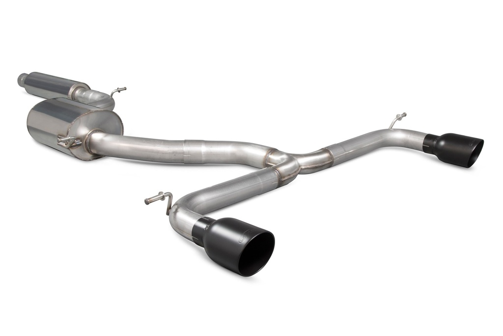 Scorpion Exhaust Volkswagen Golf MK7.5 GTi Non GPF Model Only Resonated cat-back system Daytona