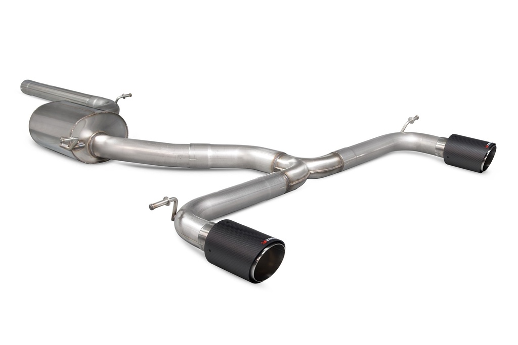 [SVWS056CF] Scorpion Exhaust Volkswagen Golf MK7.5 GTi Non GPF Model Only Non-resonated cat-back system Ascari