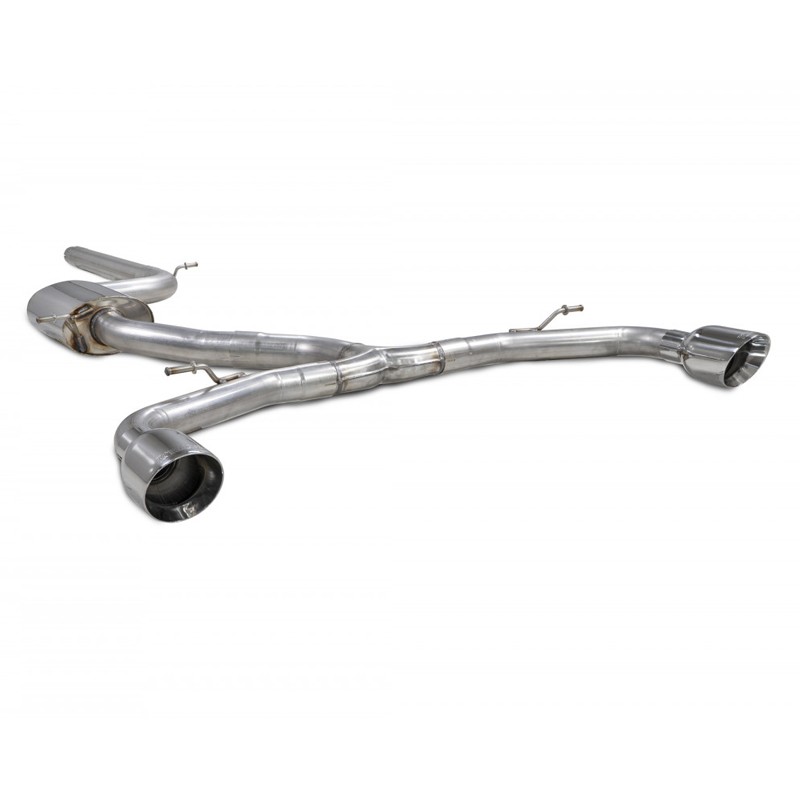 [SVWS069D] Scorpion Exhaust Volkswagen Golf MK8 / MK 8.5 GTi Clubsport Non-resonated GPF-back system Daytona