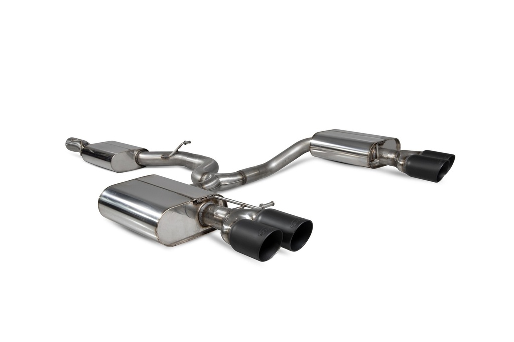 Scorpion Exhaust Volkswagen Golf R Estate MK7.5 Facelift including GPF model Resonated cat-back system Daytona (quad)