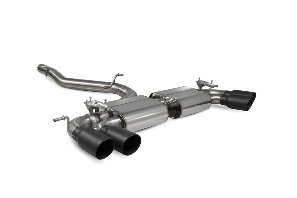 Scorpion Exhaust Volkswagen Golf R MK7.5 Facelift GPF & Non GPF Models Non-res cat/gpf back system with electronic valves Daytona