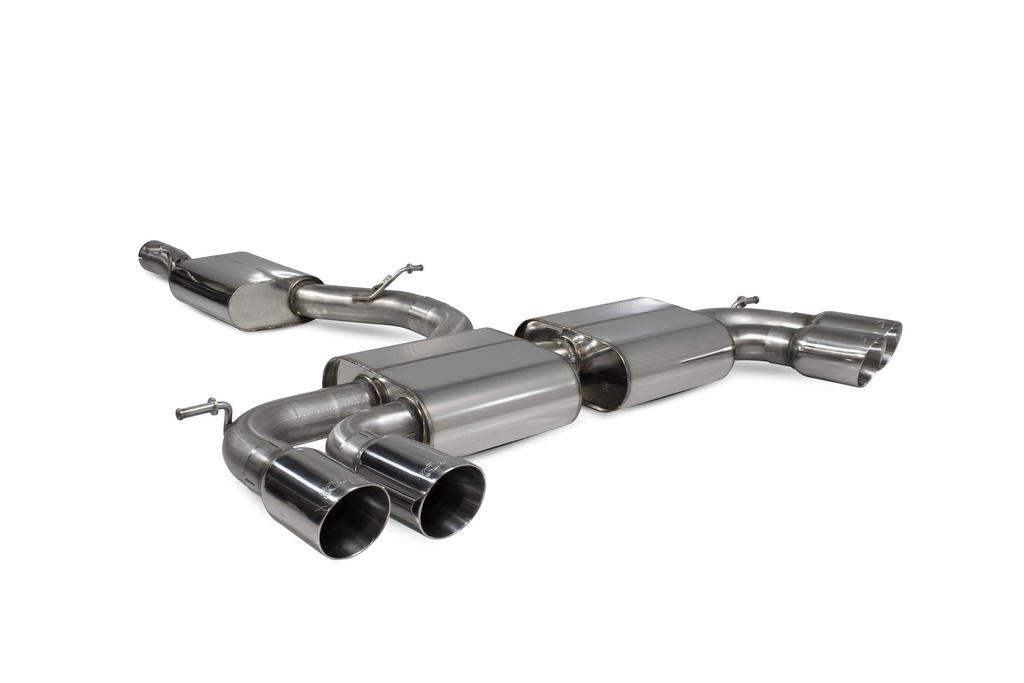 Scorpion Exhaust Volkswagen Golf R MK7.5 Facelift GPF & Non GPF Models Resonated cat/gpf back system Daytona