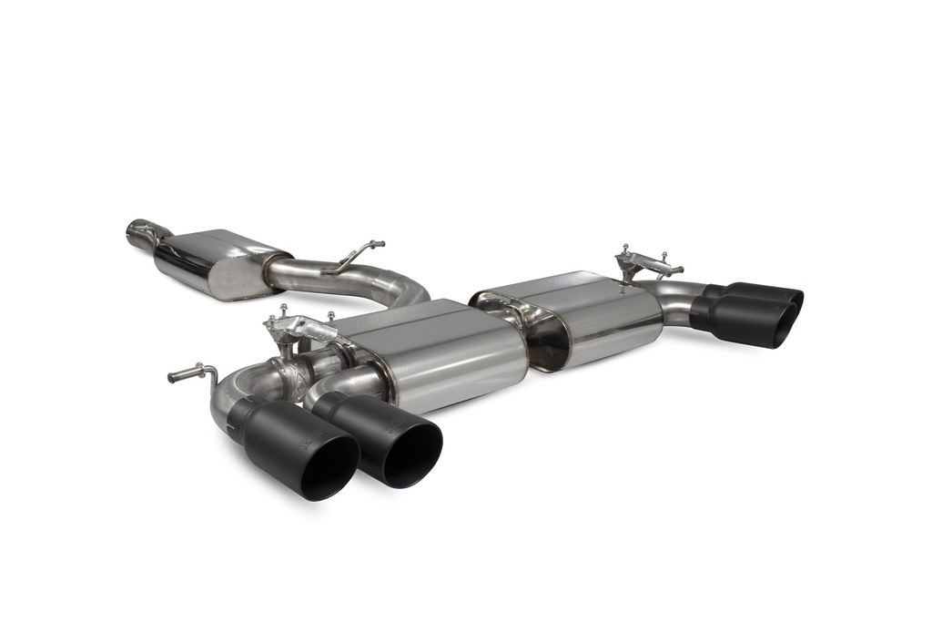 Scorpion Exhaust Volkswagen Golf R MK7.5 Facelift GPF & Non GPF Models Resonated cat/gpf back system & electronic valves Daytona